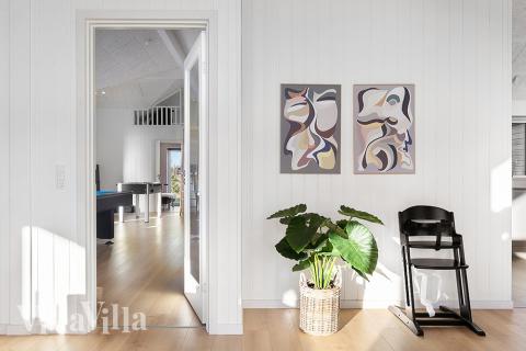 Luksushus nr. 808 har et dejligt opholdsrum.