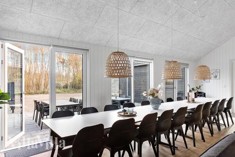 Opholdsrum med plads til 20 i luksushus nr. 911.