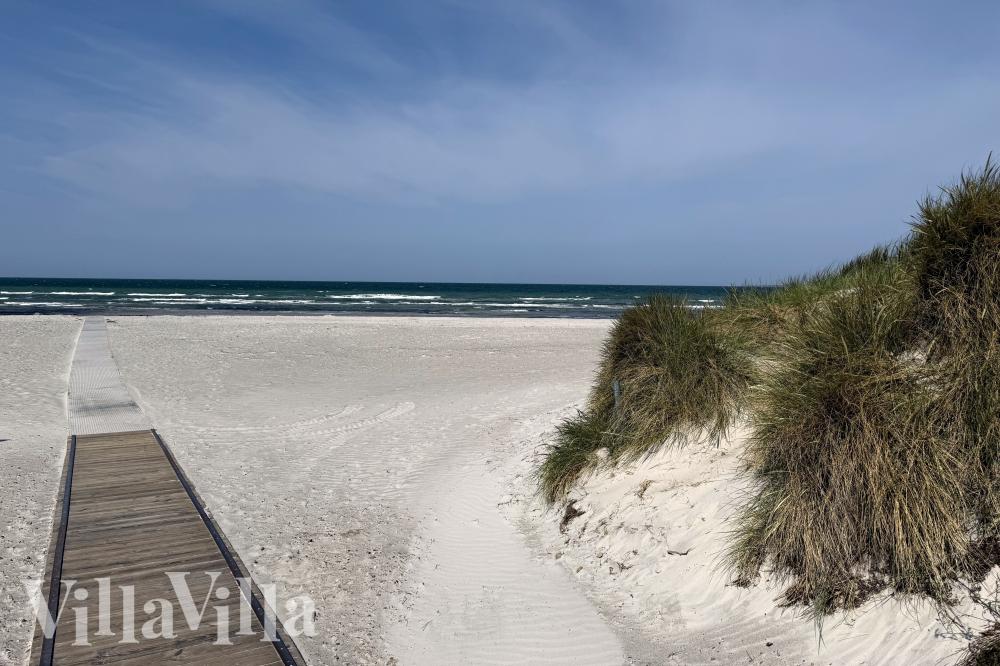 Stranden nær luksushus nr. 934.