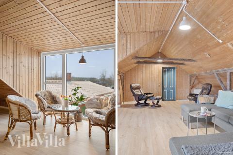 Luksushus nr. 688 har et dejligt opholdsrum.