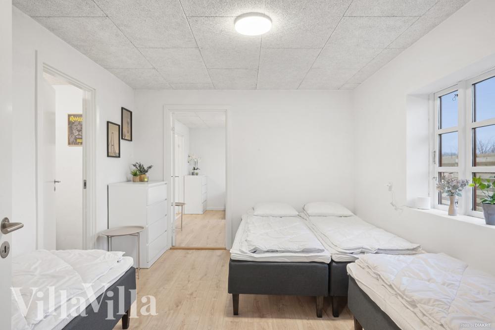 Et af de 7 soveværelser i luksushus nr. 688