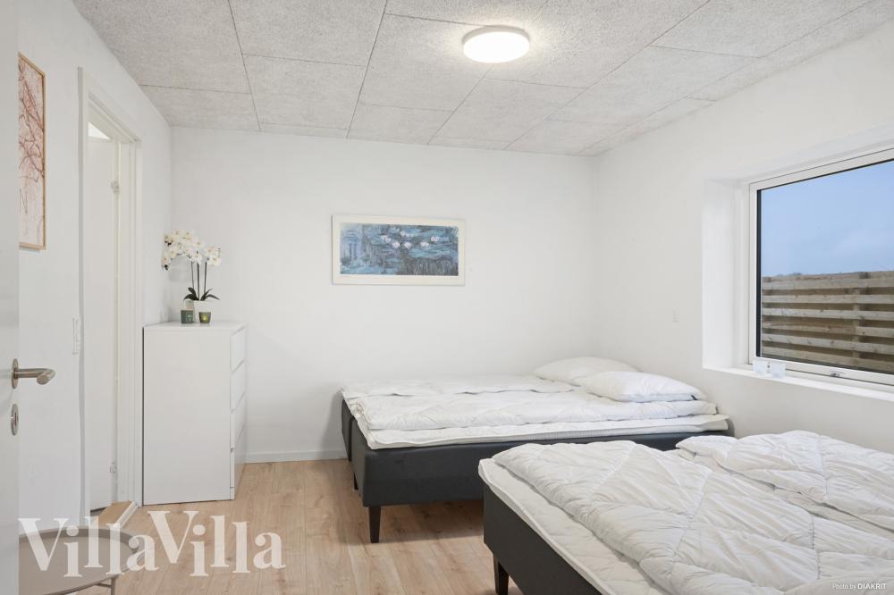 Soveværelse I luksushus nr. 688 i Vestjylland