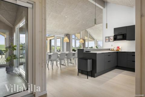 Den rummelige entre i luksushus nr. 906 i Fyn og øer