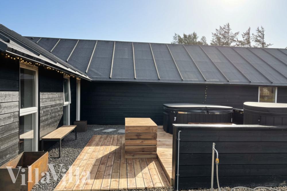 Slap af i spaen i luksushus nr. 637 i Nordjylland.