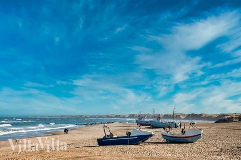 Stranden nær luksushus nr. 637.