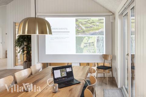 Luksushus nr. 910 har et dejligt opholdsrum.