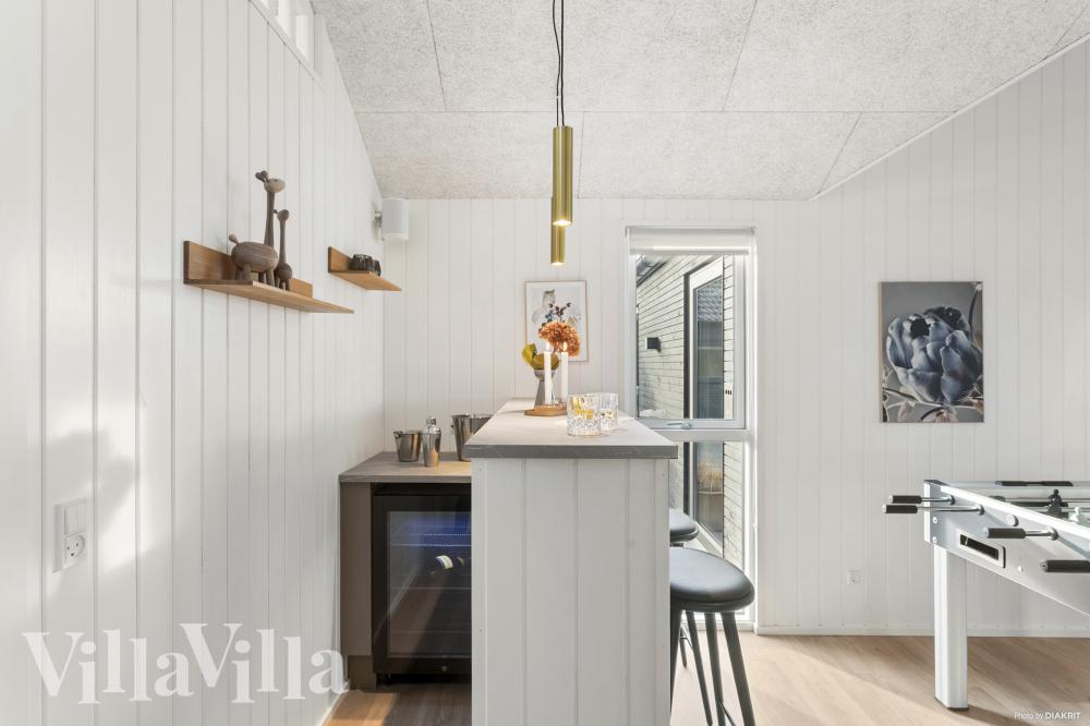 Sommerhus 910 er udstyrret med egen bar