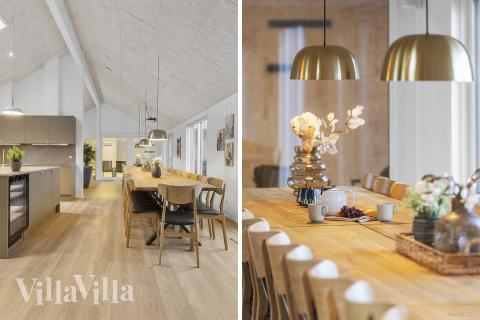 Opholdsrum med plads til 30 i luksushus nr. 910.