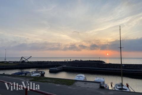 Stranden nær luksushus nr. 927.