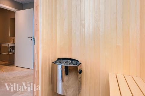 Luksushus nr. 941 er blandt andet udstyrret med en dejlig sauna.