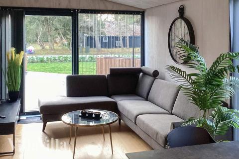 Sofahjørnet i luksushus 924 i Lolland/Falster/Møn.