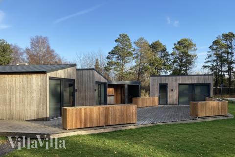 Luksushus nr. 924 har en dejlig terrasse med gode havemøbler til 9 personer.