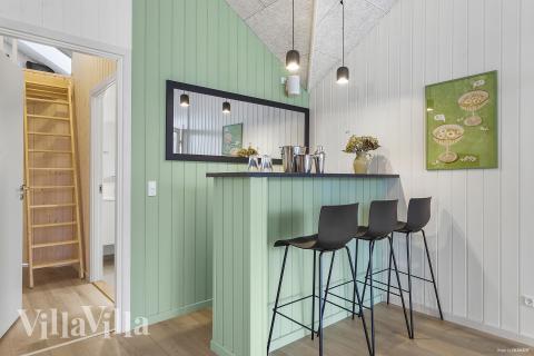Sommerhus 814 er udstyrret med egen bar