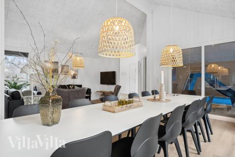 Opholdsrum med plads til 20 i luksushus nr. 774.