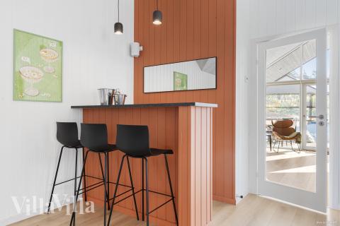 Sommerhus 816 er udstyrret med egen bar