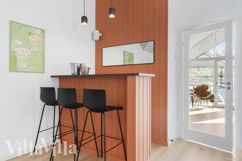 Sommerhus 816 er udstyrret med egen bar