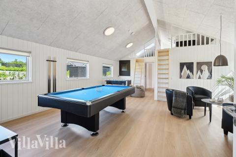 Ud over de mange timer, man kan bruge i husets pool-afdeling, så byder luksushus 776 også på billard/bordtennis og dart