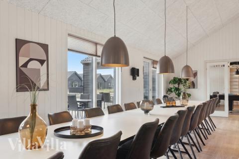 Det store lyse opholdrum i luksushus nr. 779 til 26.