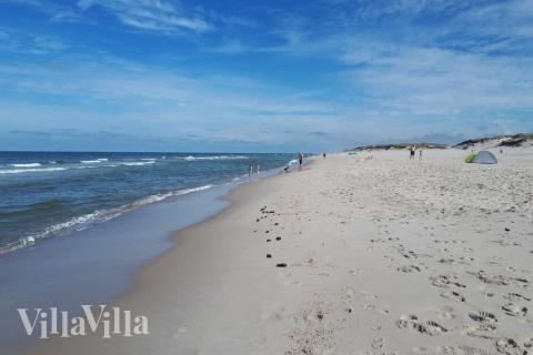 Stranden nær luksushus nr. 528.