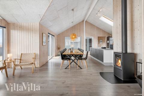 Luksushus nr. 322 har et dejligt opholdsrum.