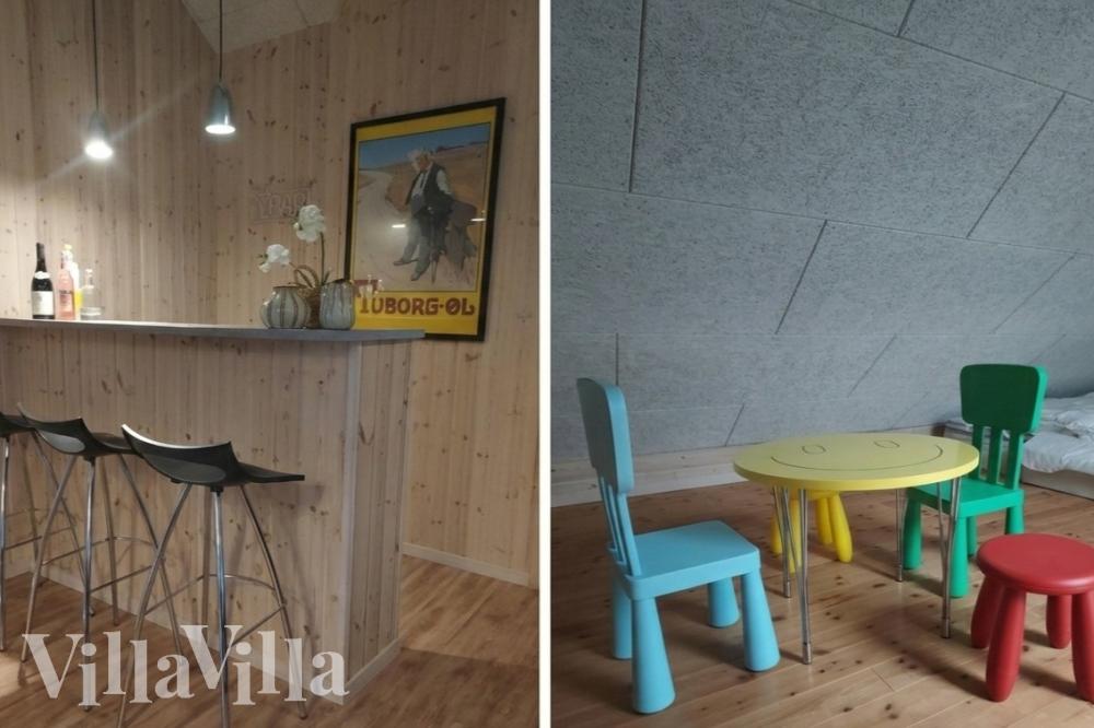 Sommerhus 330 er udstyrret med egen bar