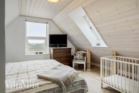 Soveværelse I luksushus nr. 953 i Vestjylland