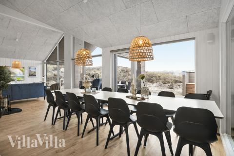 Opholdsrum med plads til 14 i luksushus nr. 928.