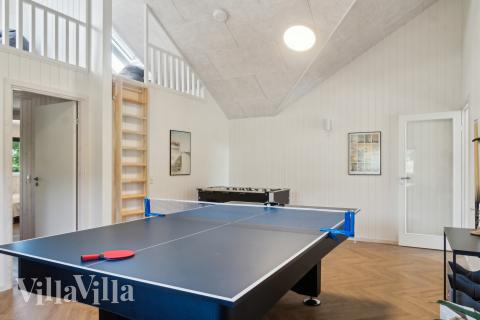 Luksushus 904 til 14 personer byder på et stort aktivitetsrum med bl.a. billard og dart