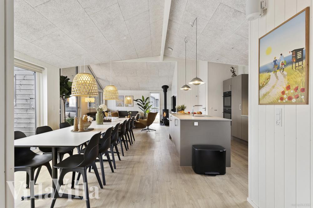 Opholdsrum med plads til 12 i luksushus nr. 919.