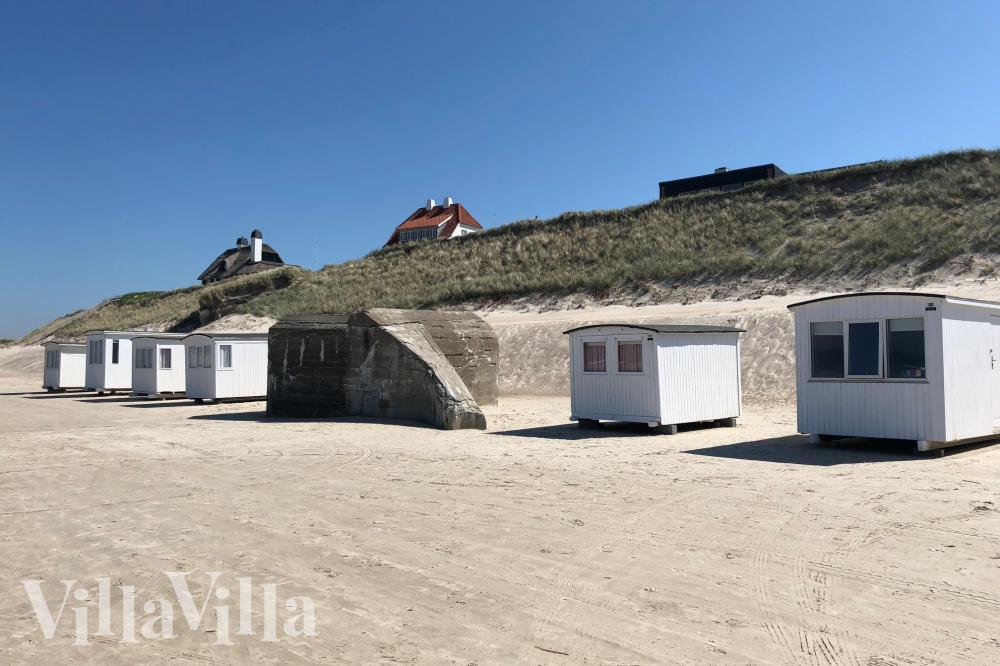 Stranden nær luksushus nr. 959.
