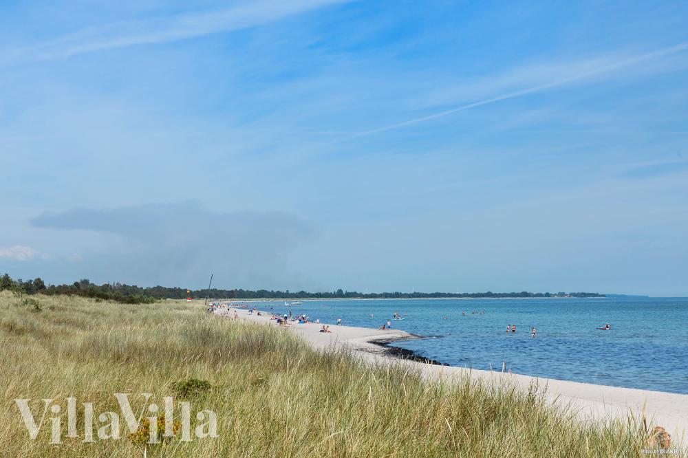 Stranden nær luksushus nr. 956.