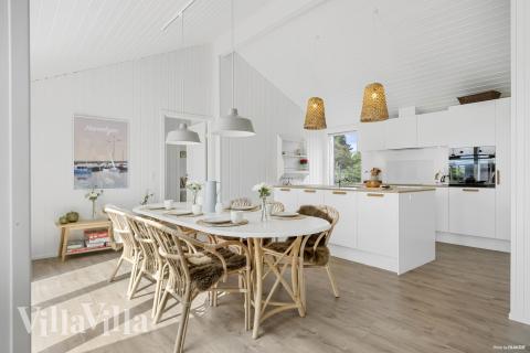 Det store lyse opholdrum i luksushus nr. 935 til 10.