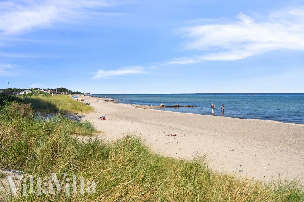 Stranden nær luksushus nr. 975.