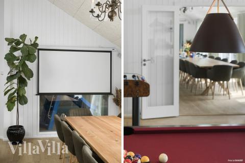 Det store lyse opholdrum i luksushus nr. 934 til 26.