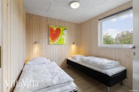 Et af de 7 soveværelser i luksushus nr. 255