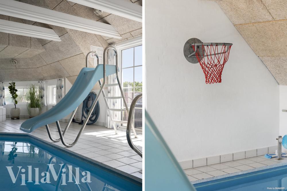 Den lækre pool i luksushuse nr. 675 til 15 personer