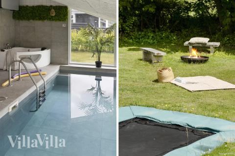 Den lækre pool i luksushuse nr. 964 til 12 personer