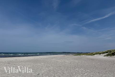 Den dejlige strand nær luksushus 961 ved Lolland/Falster/Møn.
