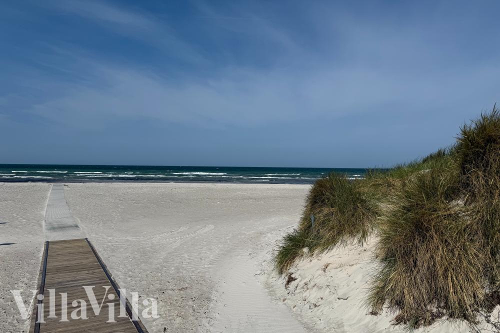 Stranden nær luksushus nr. 969.