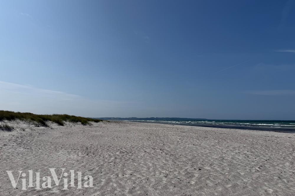 Den dejlige strand nær luksushus 969 ved Lolland/Falster/Møn.