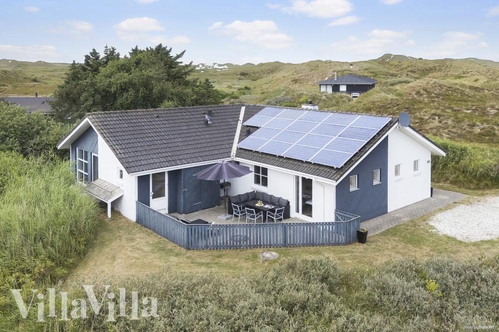 Dette skønne poolhus nr. 974 med plads til 8 personer ligger i Vestjylland