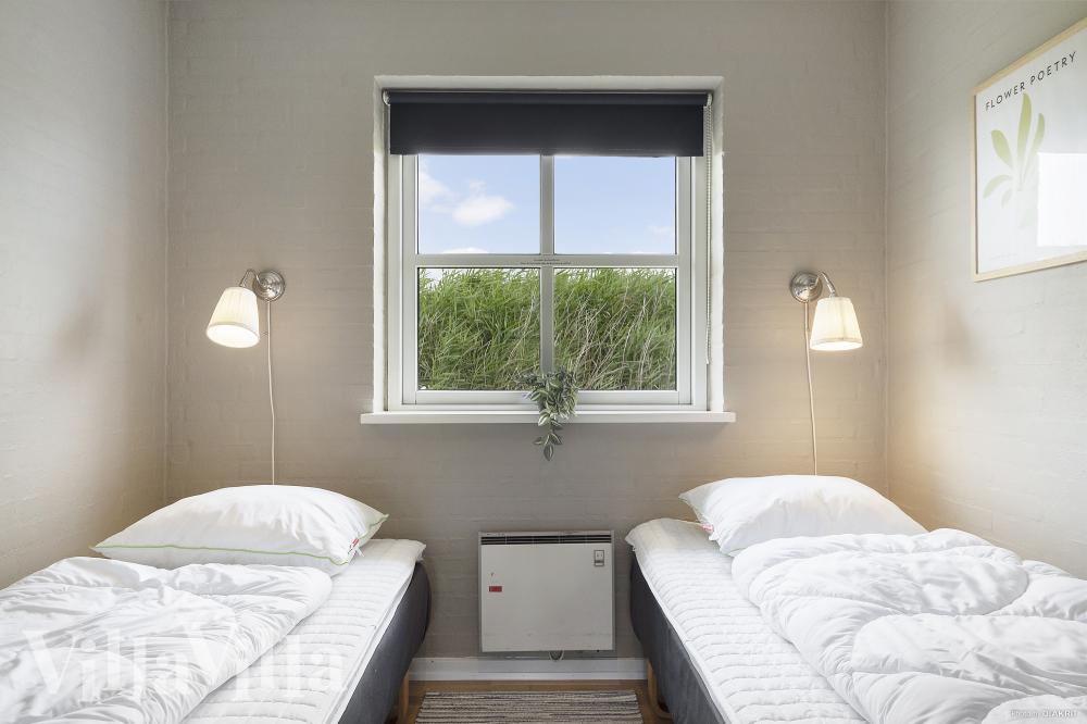 Soveværelse I luksushus nr. 974 i Vestjylland