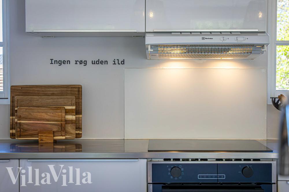 Velindrettet køkken i luksushus nr. 991 i Nordsjælland.