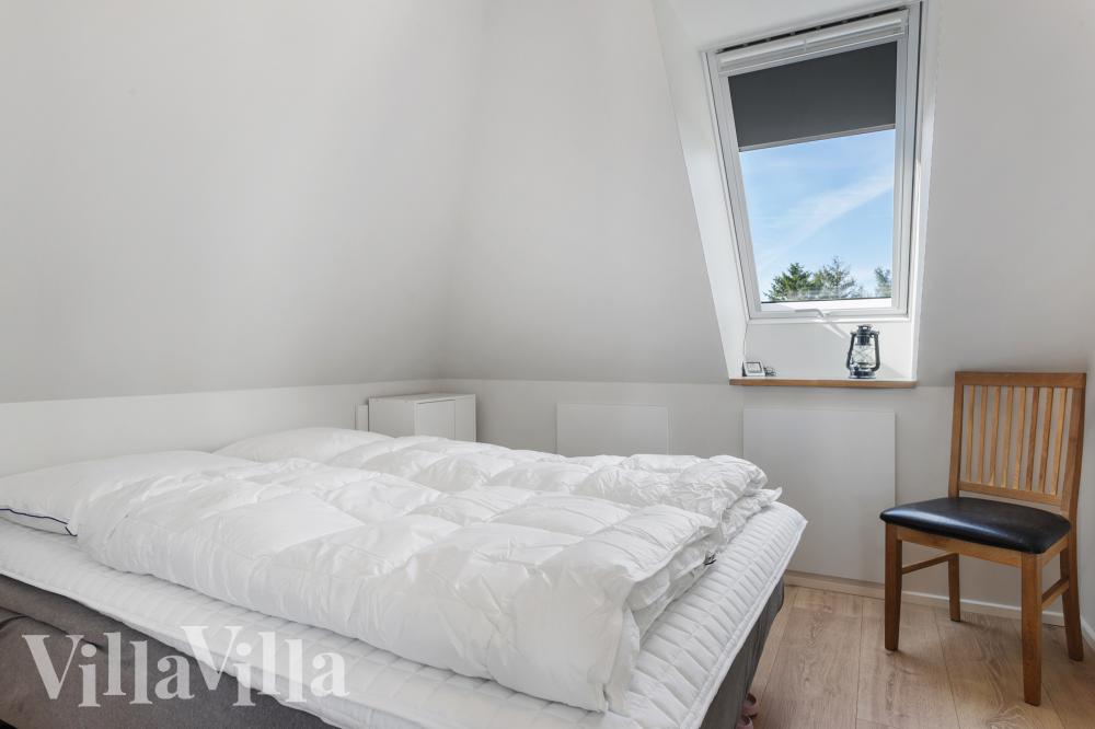 Soveværelse I luksushus nr. 981 i Limfjorden