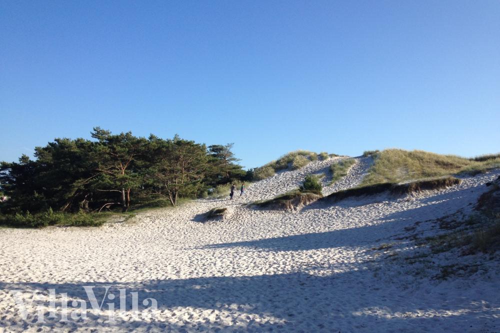 Stranden nær luksushus nr. 998.