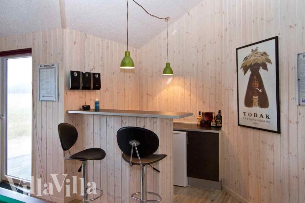 Sommerhus 283 er udstyrret med egen bar