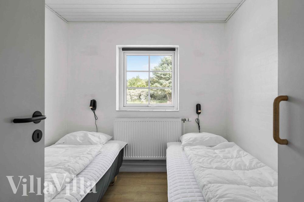 Soveværelse I luksushus nr. 1005 i Vestjylland