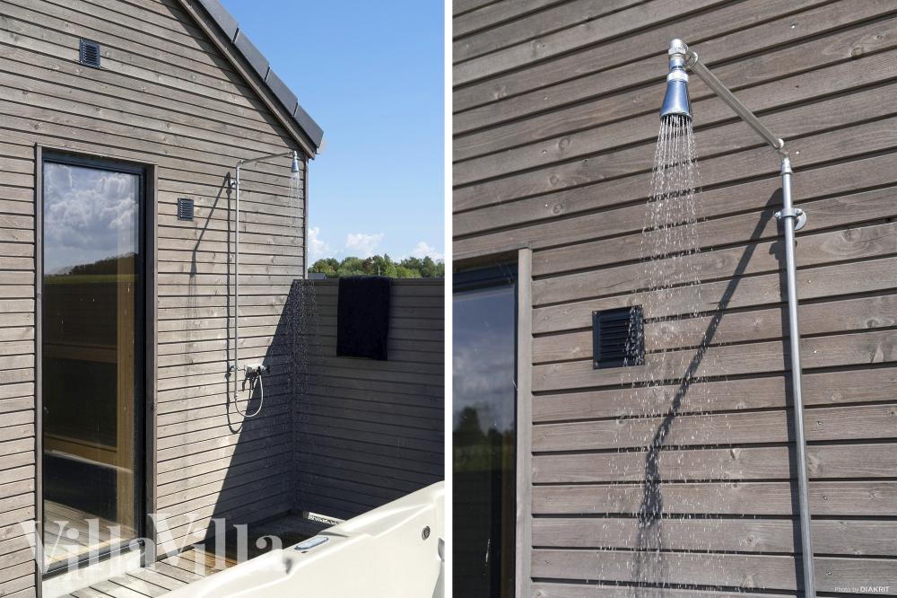 Luksushus nr. 648 er blandt andet udstyrret med en dejlig sauna.