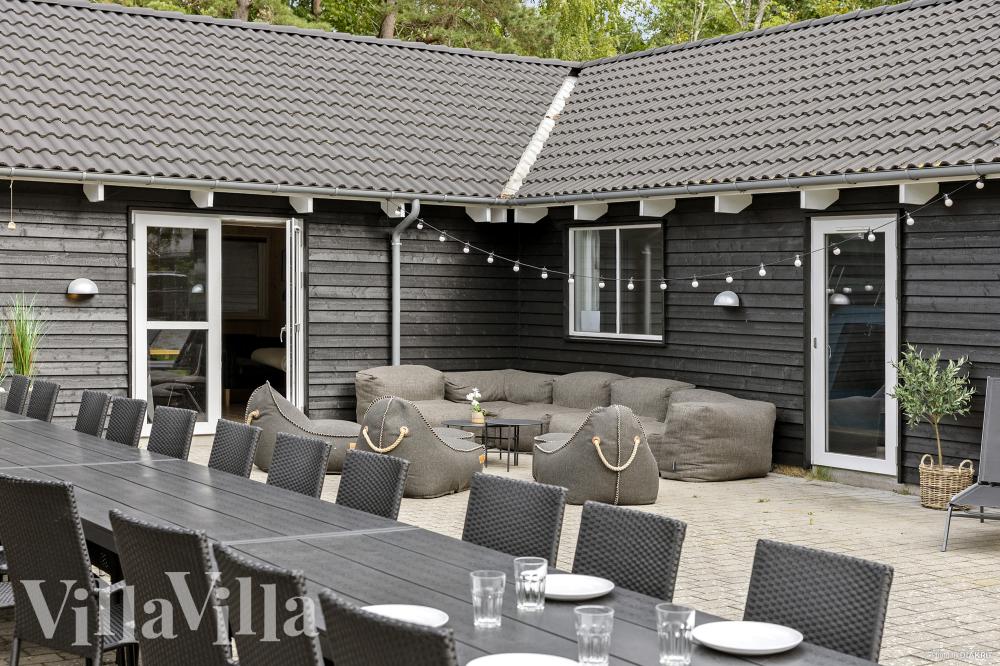 Nyd en grillaften på terrassen i luksushus nr. 406 i Nordsjælland
