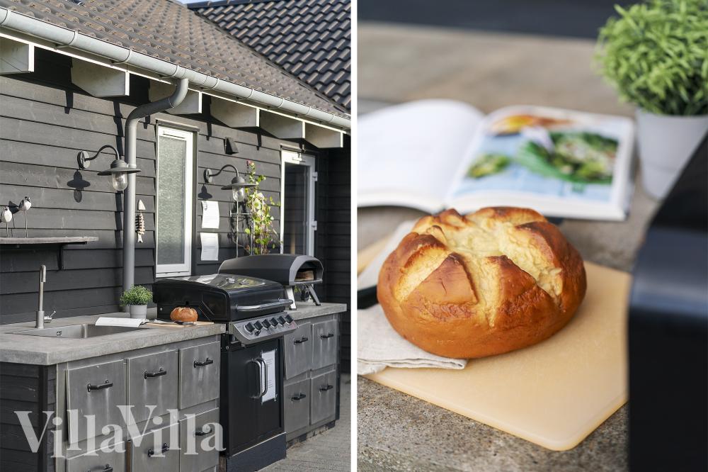Nyd en grillaften på terrassen i luksushus nr. 293 i Vestjylland